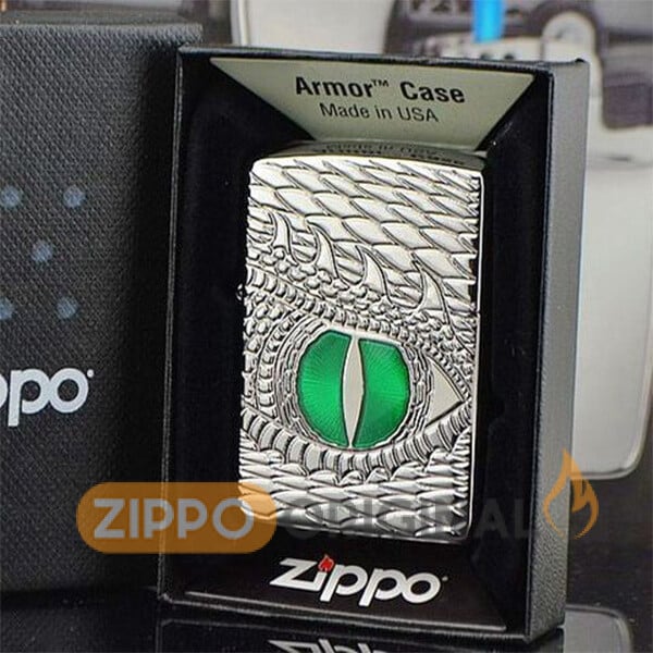 زیپو اصل کد 28807 چشم اژدها Dragon eye