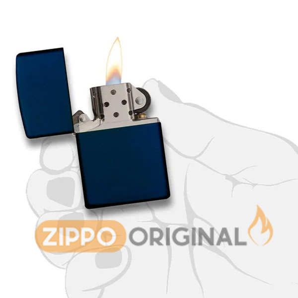 زیپو اصل کد 239 سرمه ای Navy Matte