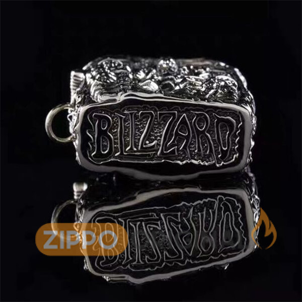 زیپو اصل مدل Lich King Skull