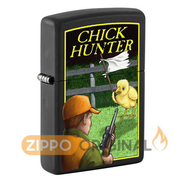زیپو اصل کد 218 chick hunter