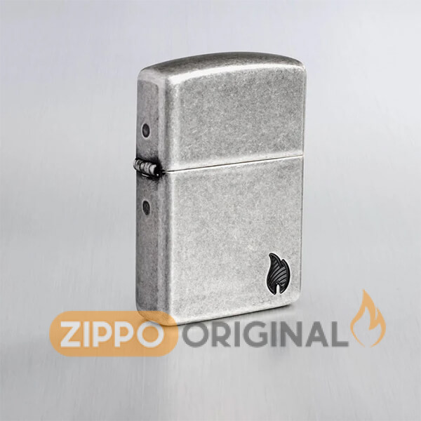 زیپو اصل کد 46399 Armor® Antique Silver