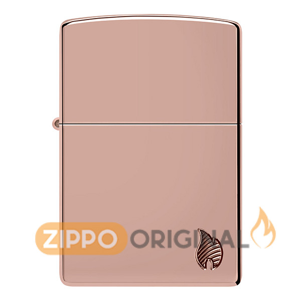 زیپو اصل 46401 Armor Rose Gold Flame