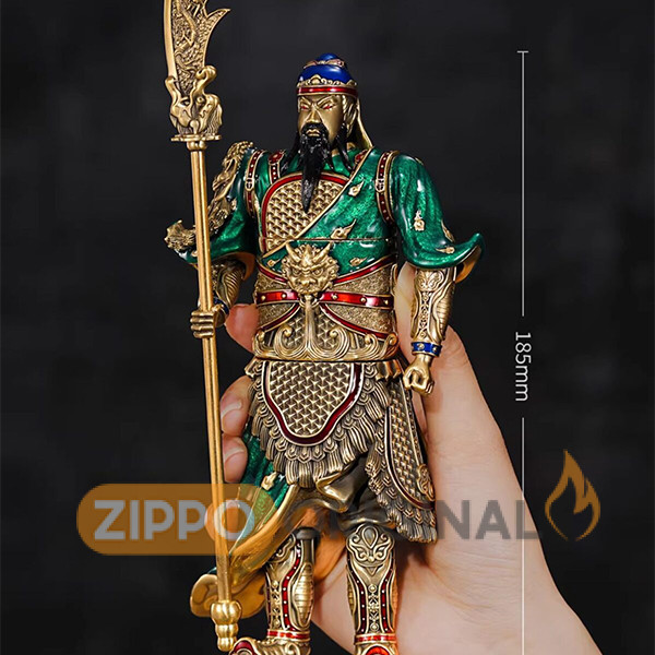 زیپو مدل Guan Yu گوان یو – سه بعدی