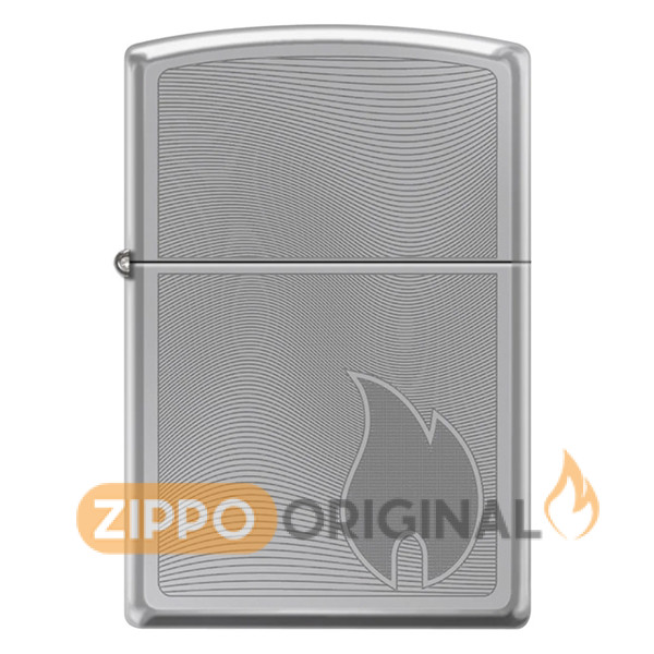 زیپو اصل کد 250 Flame Design