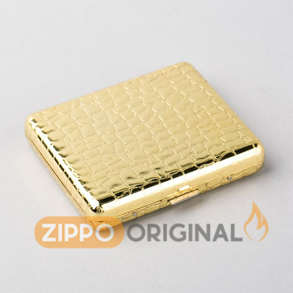 کیف سیگار برند Guipai طلایی