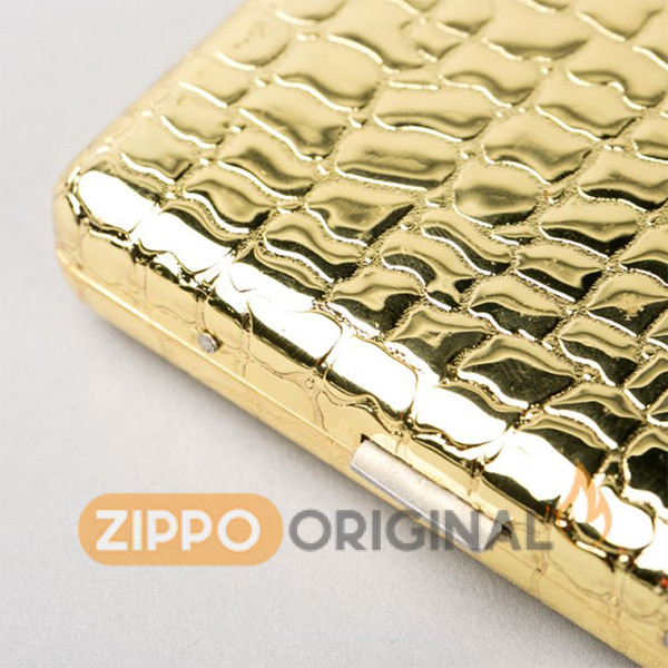 کیف سیگار برند Guipai طلایی