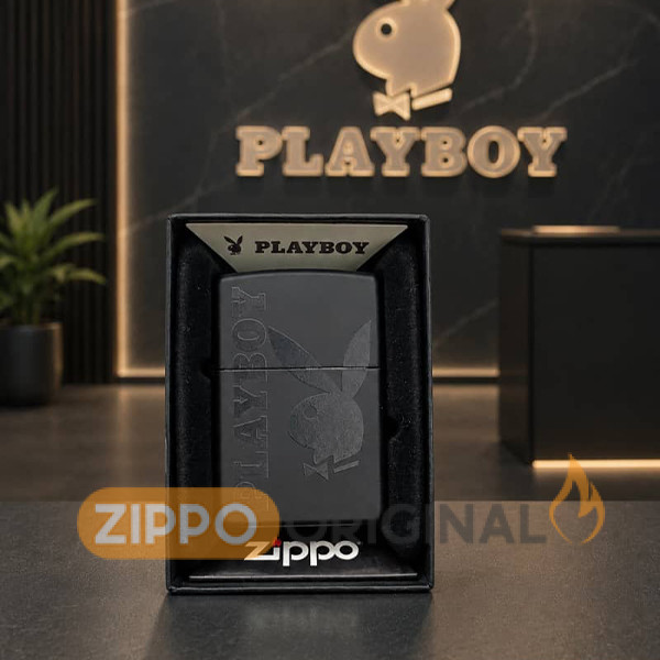 زیپو اصل کد 49342 PlayBoy
