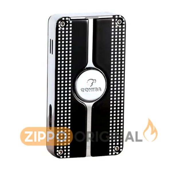 فندک کوهیبا مشکی cohiba سه شعله
