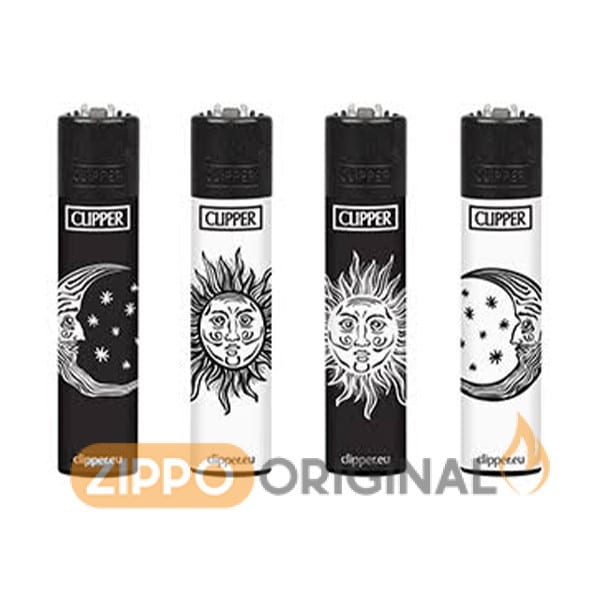 فندک کلیپر طرح sun & moon