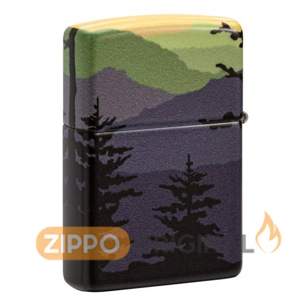 زیپو اصل کد 49482 طرح خرس Bear Landscape